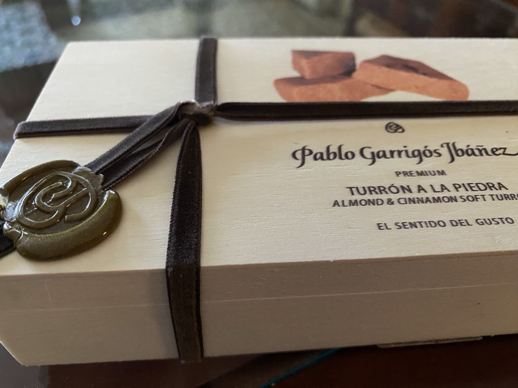 Verpackung Turron