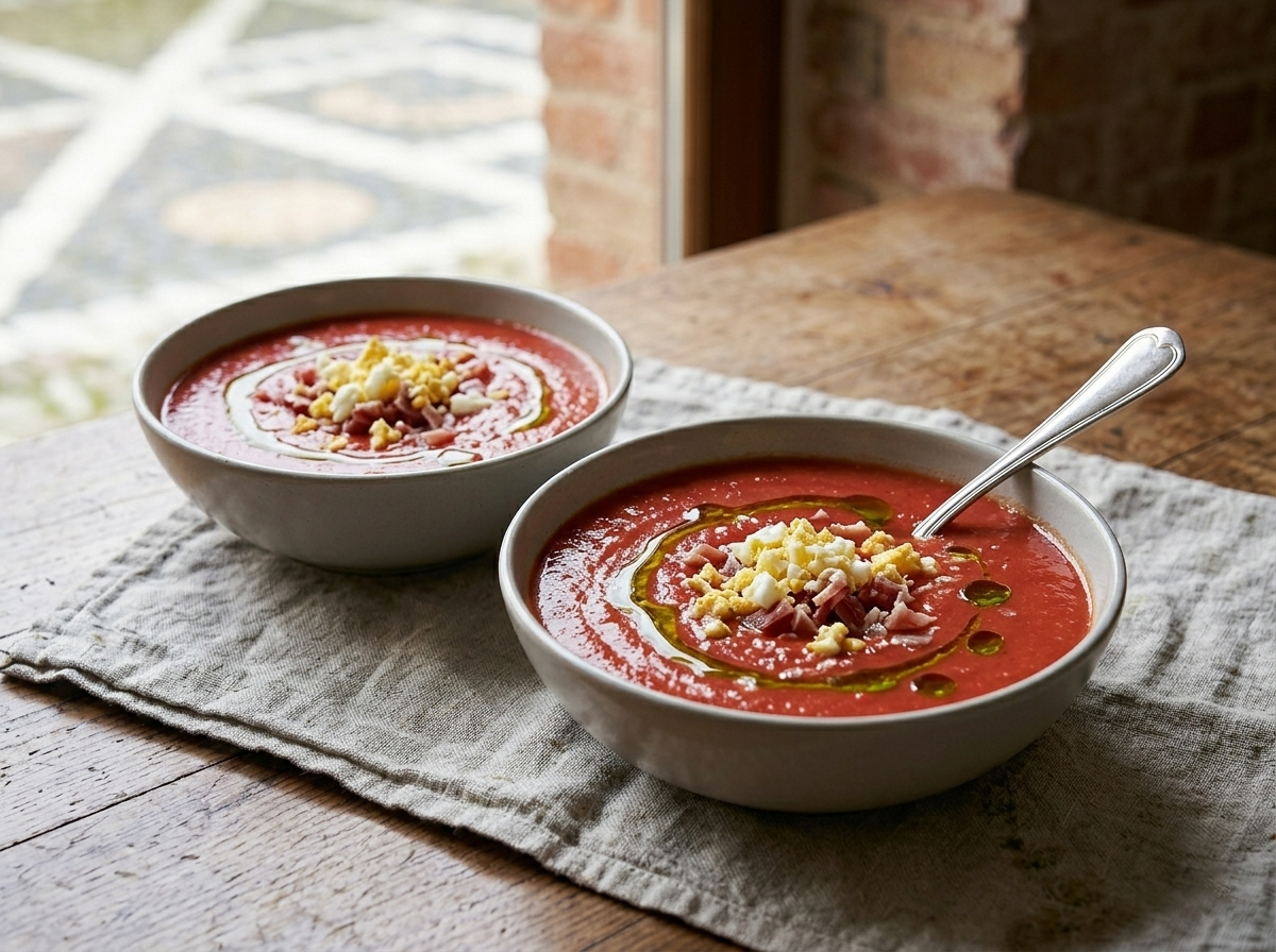 Salmorejo Rezept: Kalte Tomatencreme aus Córdoba