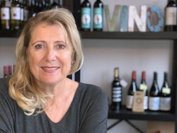 Eine lächelnde Frau