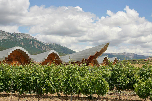 futuristisches Weingut Ysios